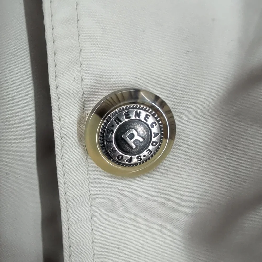 Vintage Renegade Outerwear & Sportswear Full‎ Zip Bomber Jacket Beige Size 2XL